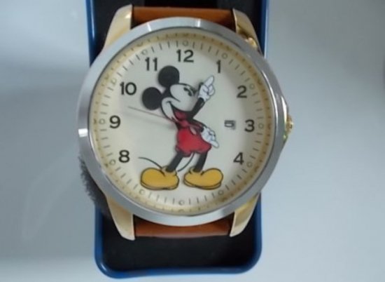 ミッキーマウス腕時計ベルト＝22cm位
