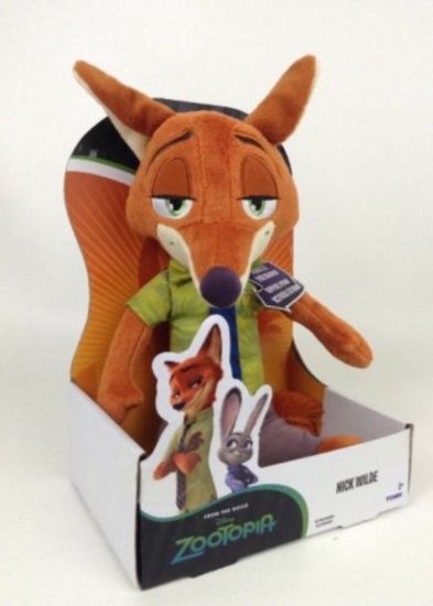 ズートピア ZOOTOPIA ニック・ワイルド トーキング ぬいぐるみ - ディズニーフィギュア・グッズ通販店舗 ディズニーコレクション