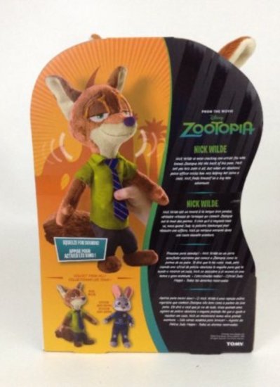 ズートピア ZOOTOPIA ニック・ワイルド トーキング ぬいぐるみ - ディズニーフィギュア・グッズ通販店舗 ディズニーコレクション