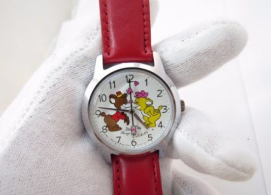 レア美品　セイコー　70s Disney Time 腕時計　ボンゴ\u0026ルルベルステンレスベルト