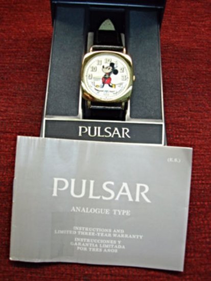SEIKO セイコー ミッキーマウス PULSAR リストウォッチ 腕時計 