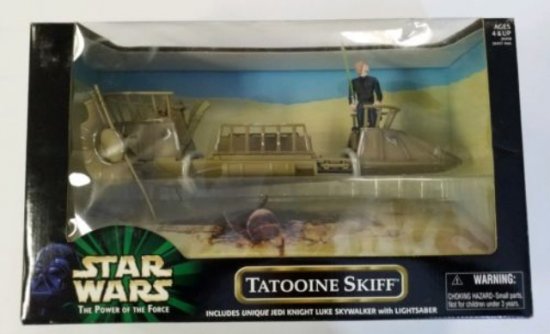 スターウォーズ Star Wars 最後のジェダイ POTF Tatooine Skiff with LUKE SKYWALKER フィギュア -  ディズニーフィギュア・グッズ通販店舗 ディズニーコレクション