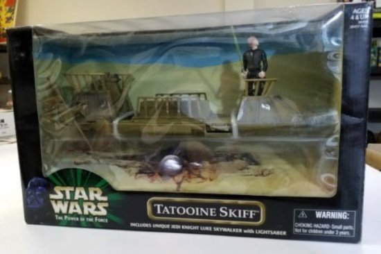 スターウォーズ Star Wars 最後のジェダイ POTF Tatooine Skiff with LUKE SKYWALKER フィギュア -  ディズニーフィギュア・グッズ通販店舗 ディズニーコレクション