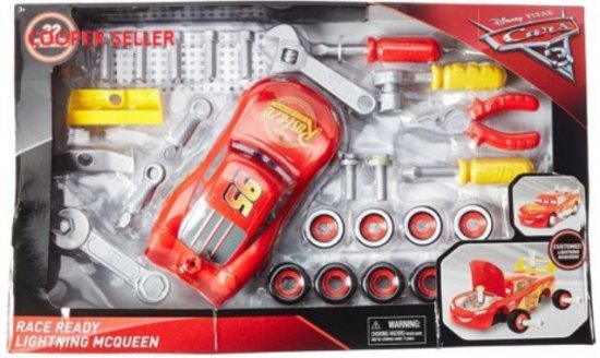 カーズ Cars 3 Race Ready Lightening McQueen Set おもちゃ