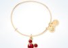 Disney Mickey Mouse Birthstone Bangle by Alex and Ani July Gold Finish New
