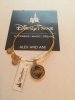 Disney Parks Star Wars May the Force Bangle by Alex and Ani Charm Gold finish