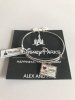 Disney Parks Mickey Minnie Love Card Bangle Alex Ani Silver Finish New with Tag