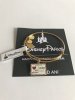 Disney Parks Mickey Minnie Love Card Bangle Alex Ani Gold Finish New with Tag