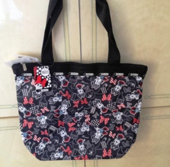 Disney LeSportsac レスポートサック ミニーマウス Hailey Tote トート