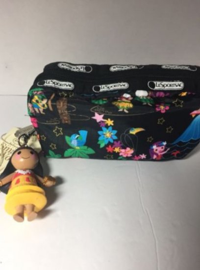 Disney LeSportsac レスポートサック スモールワールド ハワイ メイク バッグ ポーチ - ディズニーフィギュア・グッズ通販店舗  ディズニーコレクション