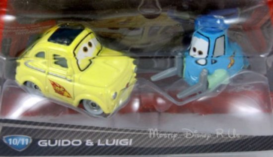 カーズ Cars 2 グイド ルイジ ダイキャストカー - ディズニーフィギュア・グッズ通販店舗 ディズニーコレクション