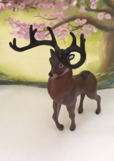 バンビ お父さん Wisest Deer Great Prince Easter PVC フィギュア