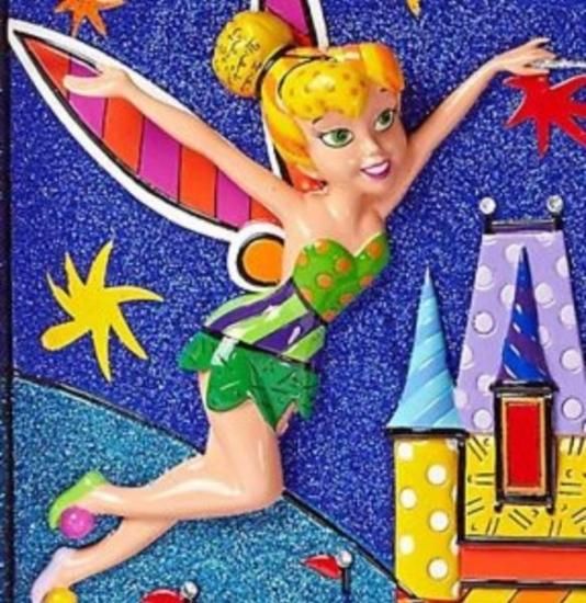 高速配送 Disney New Britto by Box Shadow Bell Tinker 60th Disneyland その他
