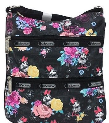 LeSportsac レスポートサック Disney ミニーマウス ピンクフローラル Kylie バッグ - ディズニーフィギュア・グッズ通販店舗  ディズニーコレクション