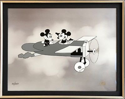 ミッキーマウス セル画 ディズニー Plane Crazy-