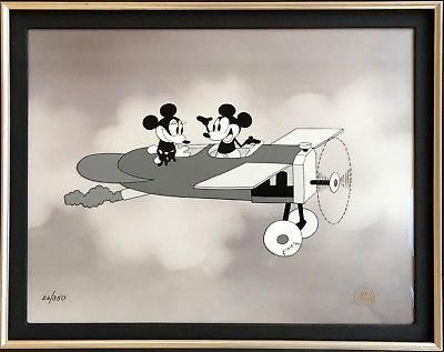 限定品! ディズニーミッキーセル画 - 絵画/タペストリ