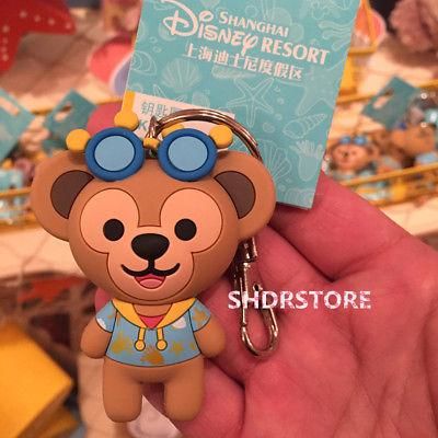 上海ディズニー ダッフィー 2018 サマー キーホルダー キー