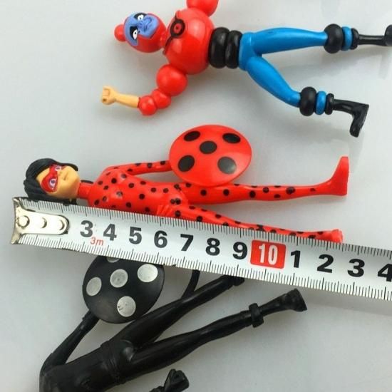 ミラキュラス レディバグ＆シャノワール フィギュア 6点セット