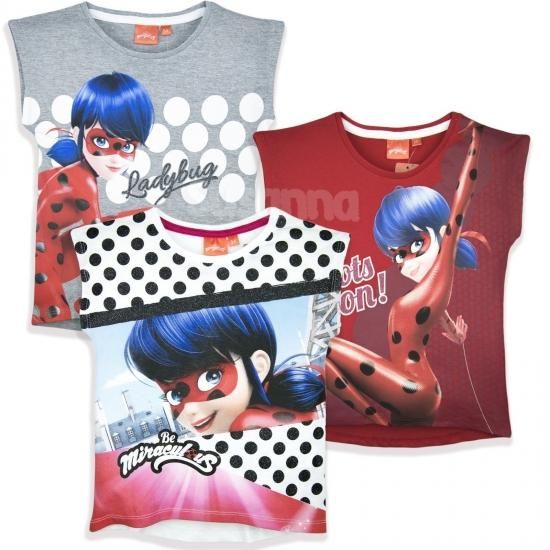 ミラキュラス レディバグ&シャノワール Tシャツ - ディズニー ミラキュラス レディバグ&シャノワール Tシャツ - ディズニー