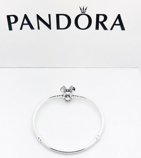 国産品 Pandora バングル ミッキー＆ミニー ディズニー パンドラ