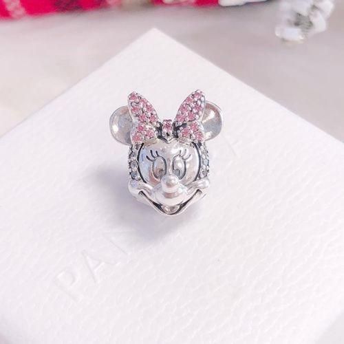 PandoraDisney ミニーマウスチャーム シルバー - アクセサリー