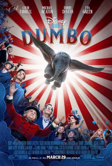 Disney Dumbo ダンボ ポスター 2019年 実写映画 アメリカ版 - ディズニーフィギュア・グッズ通販店舗 ディズニーコレクション