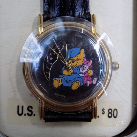 時計 腕時計 くまのプーさん ヴィンテージ Winnie the Pooh Fossil Disney Store Watch -  ディズニーフィギュア・グッズ通販店舗 ディズニーコレクション