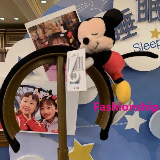 日本未発売！ 上海ディズニーのミニーマウス×カールじいさんのカチューシャ