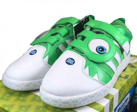 モンスターズ・インク】Adidas Originals キッズ スニーカー マイク 緑