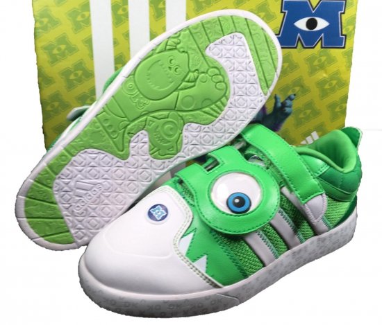 モンスターズ・インク】Adidas Originals キッズ スニーカー マイク 緑 - ディズニーフィギュア・グッズ通販店舗 ディズニーコレクション