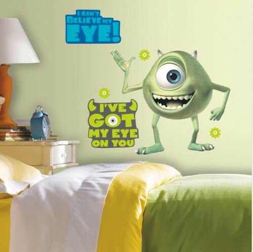 【モンスターズ・インク】Monsters Inc Mike Stickers Kids Room Decor ルーム 壁 シール -  ディズニーフィギュア・グッズ通販店舗 ディズニーコレクション