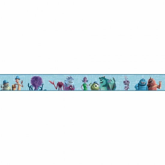 モンスターズ インク Monsters Inc Mini Mural On Sure Strip Wallpaper Border ボーダー 壁紙 ディズニーフィギュア グッズ通販店舗 ディズニーコレクション