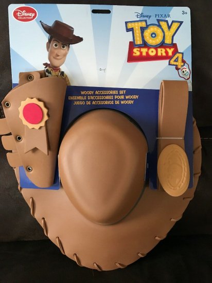 トイ・ストーリー4 Toy Story 4 Disney Collection Woody Costume Hat Holster Belt  Accessory set ウッディ カスタム セット - ディズニーフィギュア・グッズ通販店舗 ディズニーコレクション