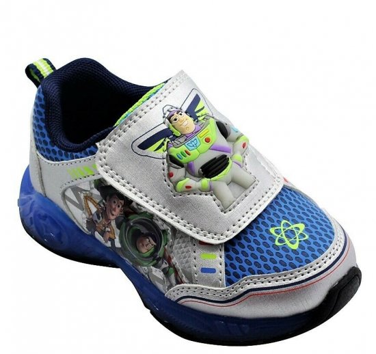 トイ・ストーリー4 Toy Story 4 BUZZ LIGHTYEAR Light-Up Sneakers Shoes バズ 靴 シューズ キッズ用  - ディズニーフィギュア・グッズ通販店舗 ディズニーコレクション