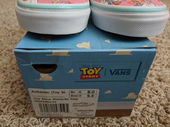 トイ・ストーリー4 Toy Story 4 Vans Authentic Bo Peep Woody Pink Skate Shoe ボー・ピープ  シューズ 靴 - ディズニーフィギュア・グッズ通販店舗 ディズニーコレクション