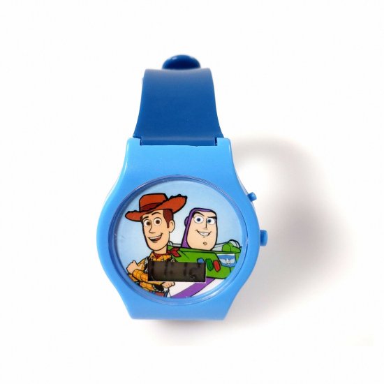 トイ・ストーリー4 Toy Story 4 LCD Digital Wrist Watch and Timer Blue 腕時計 青 -  ディズニーフィギュア・グッズ通販店舗 ディズニーコレクション