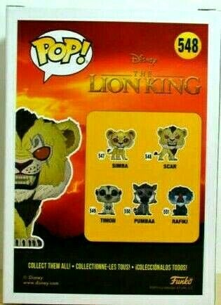 ライオンキング Lion King Funko Pop Live # 548 - FLOCKED SCAR FYE Exclusive スカー  フィギュア - ディズニーフィギュア・グッズ通販店舗 ディズニーコレクション