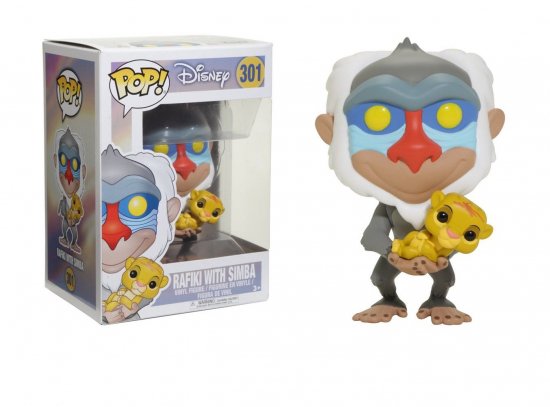 ライオンキング Lion King Funko Pop Rafiki with Simba Vinyl Figure ラフィキ＆シンバ フィギュア -  ディズニーフィギュア・グッズ通販店舗 ディズニーコレクション