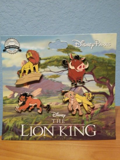 ライオンキング Lion King Disney The Lion King 2019 4 Pin Booster Set シンバ ナラ ティモン  スカー - ディズニーフィギュア・グッズ通販店舗 ディズニーコレクション