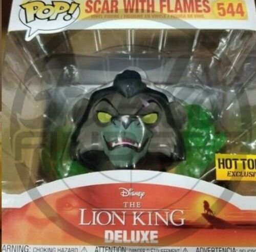 ライオンキング Lion King Funko Pop! SCAR with Flames Funko スカー フィギュア -  ディズニーフィギュア・グッズ通販店舗 ディズニーコレクション
