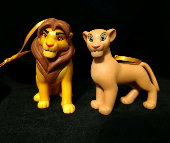 ライオンキング Lion King Simba And Nala Christmas Ornament Lion Lioness シンバ ナラ オーナメント ディズニーフィギュア グッズ通販店舗 ディズニーコレクション