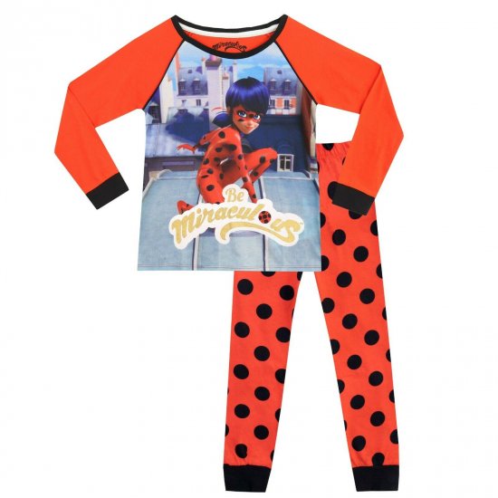 ミラキュラス レディバグ＆シャノワール パジャマ Ladybug PJs 女児用 - ディズニーフィギュア・グッズ通販店舗 ディズニーコレクション