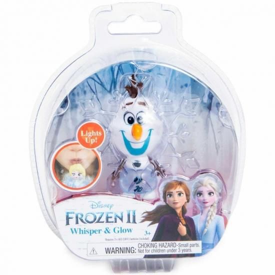 アナ、エルサ、オラフ フィギュア ライトアップ