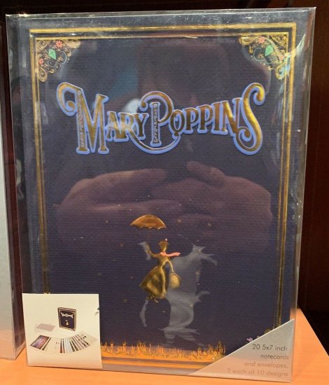 Disney Parks Walt Disney Archives Mary Poppins Replica Notecards -  ディズニーフィギュア・グッズ通販店舗 ディズニーコレクション