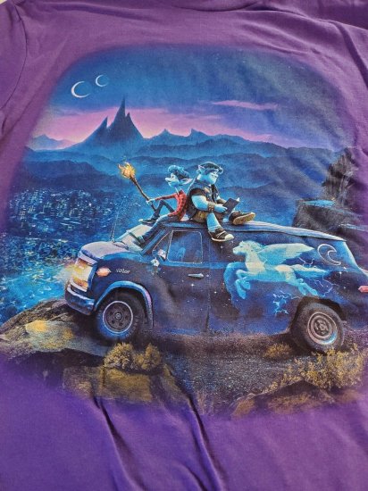 2分の1の魔法 Onward 映画 グッズ Tシャツ - ディズニーフィギュア