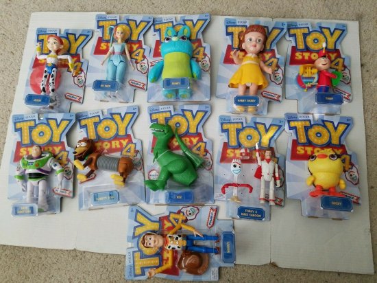 トイ・ストーリー4 Toy Story 4 Posable フィギュア セット - ディズニーフィギュア・グッズ通販店舗 ディズニーコレクション