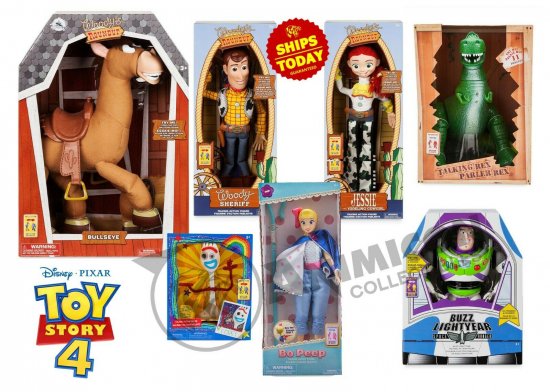 トイ・ストーリー4 Toy Story 4 トーキング アクション フィギュア セット - ディズニーフィギュア・グッズ通販店舗 ディズニーコレクション