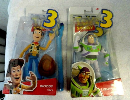 トイストーリー3 Buzz Lightyear & Woody Action フィギュア 