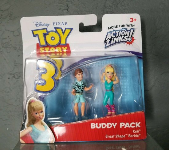 トイストーリー3 Buddy Pack Ken & Great Shape Barbie ケン＆バービー フィギュア -  ディズニーフィギュア・グッズ通販店舗 ディズニーコレクション