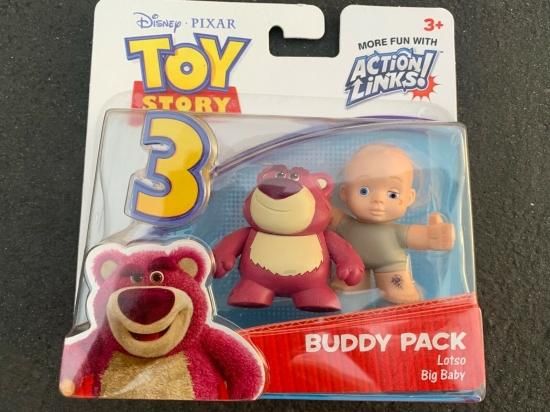 トイストーリー3 Lotso & Big Baby Buddy Pack MATTEL フィギュア - ディズニーフィギュア・グッズ通販店舗  ディズニーコレクション